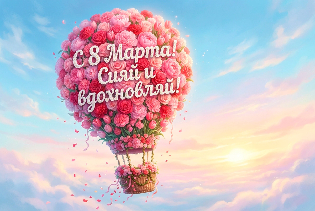 Открытки на 8 Марта: 20 вариантов для поздравления близких и знакомых