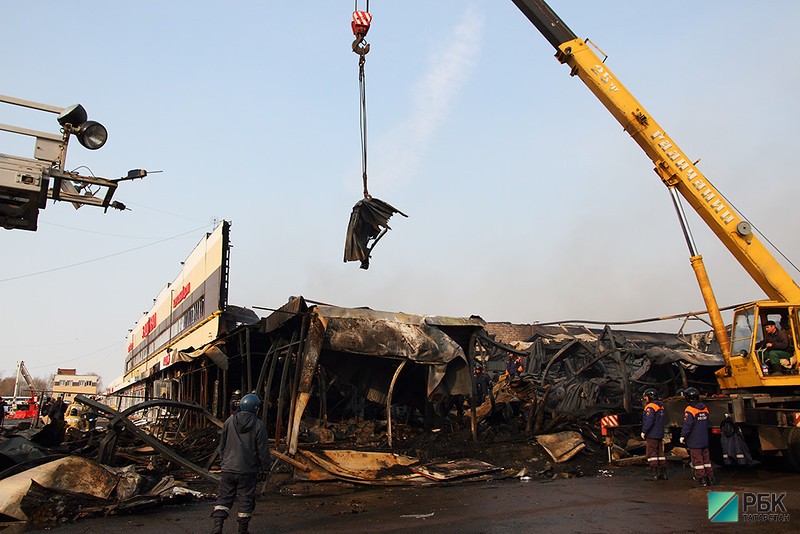 После пожара в "Адмирале" закрытие грозит половине рынков Татарстана 