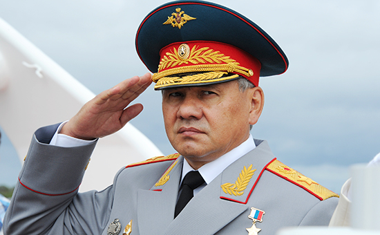 Министр обороны РФ, генерал армии Сергей Шойгу
