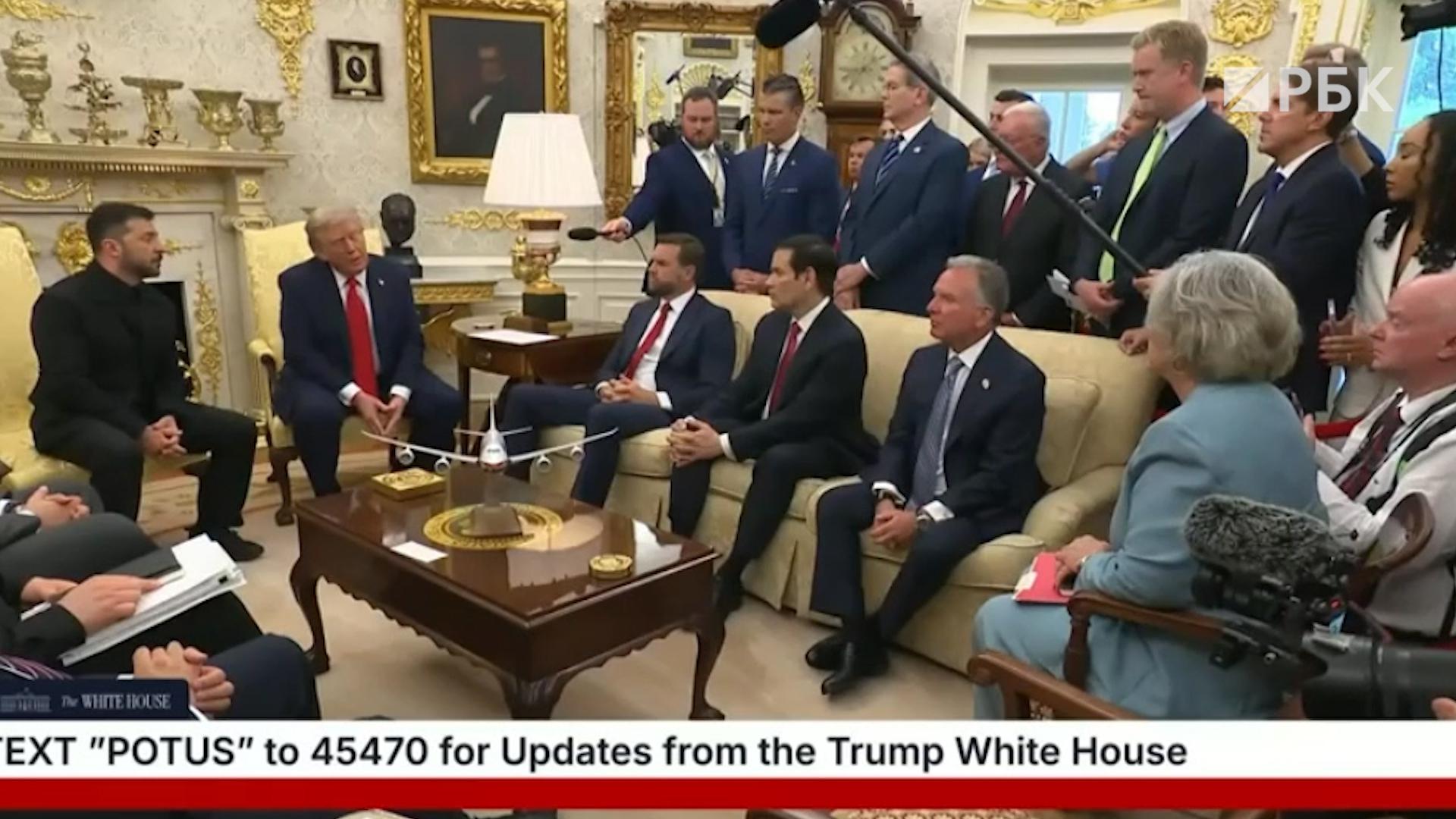 Зеленский рассказал, что показал Трампу «много деталей» на карте Украины