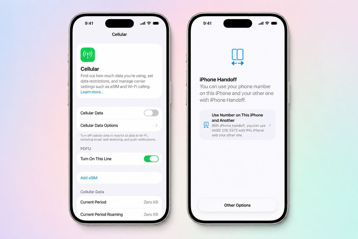 Apple позволит использовать одну eSIM на двух iPhone сразу