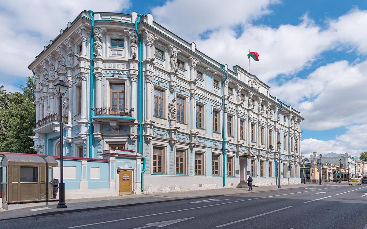 Здание посольства Беларуси