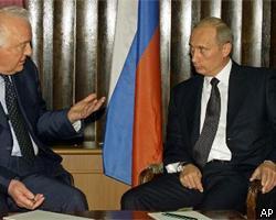 В.Путин надеется, что Шеварднадзе выполнит все обещания
