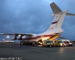 В Москву прибыл самолет с пострадавшими при крушении Ту-134