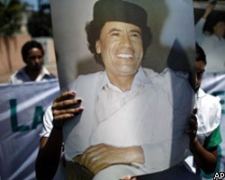 Государственное ТВ Ливии продолжает поддерживать М.Каддафи