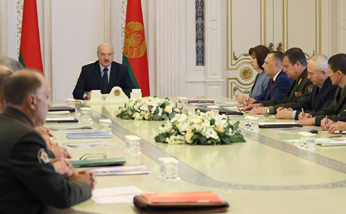 Александр Лукашенко на совещании по обеспечению безопасности избирательной кампании