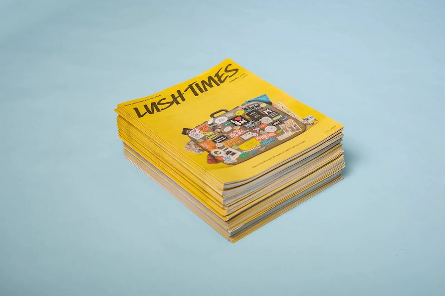 Бумажный журнал Lush Times