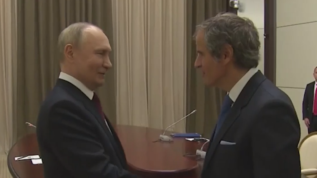 Путин в Сочи встретился с главой МАГАТЭ Гросси