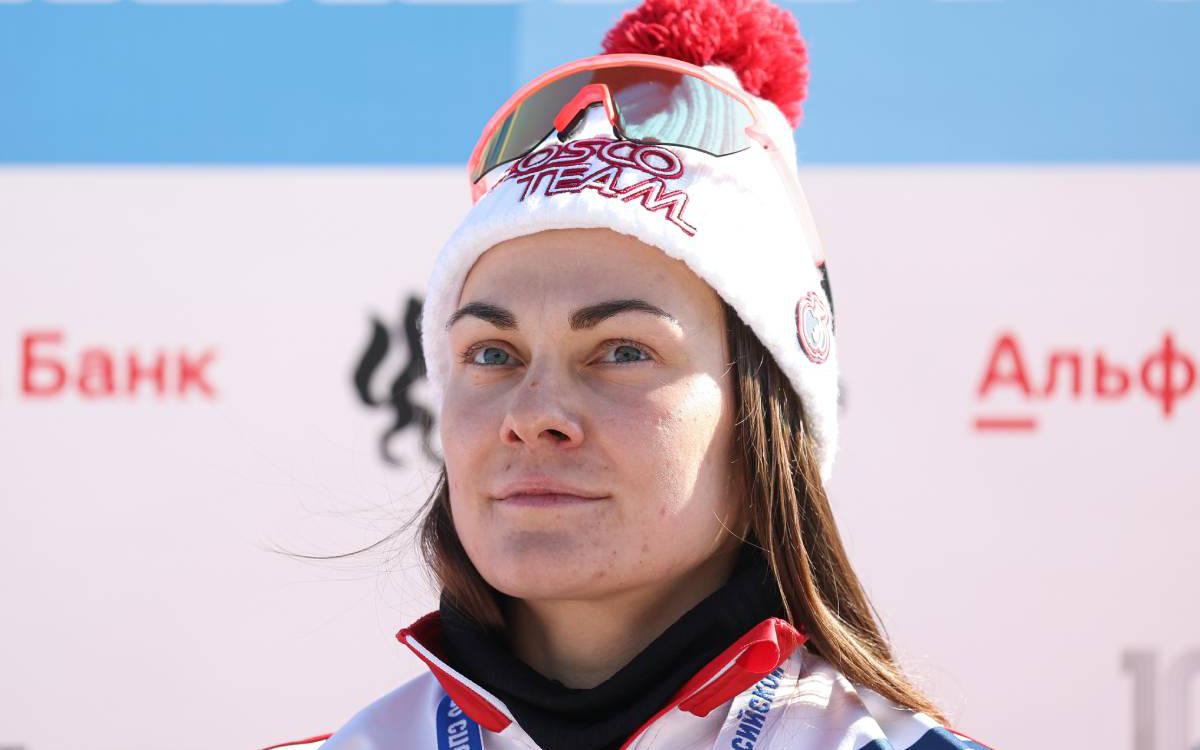 Анастасия Кулешова выиграла скиатлон на чемпионате России