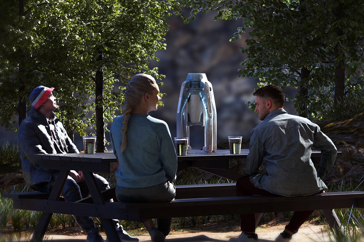 В США придумали дрон для сбрасывания пива с парашютом