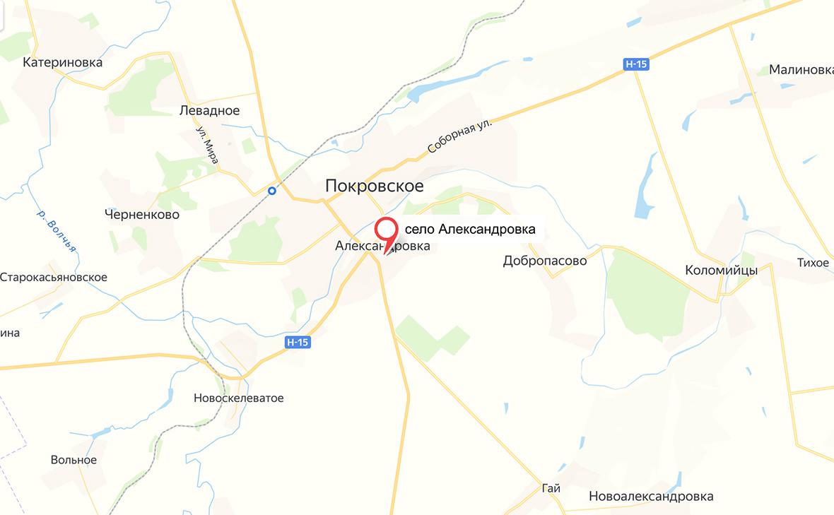 Российские войска заняли село в Днепропетровской области