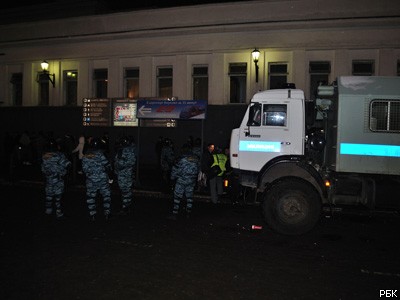 Беспорядки в Москве 15.12.2010. Фоторепортаж корреспондента РБК. 