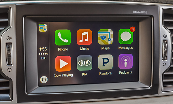 Автомобили Kia получат системы CarPlay и Android Auto