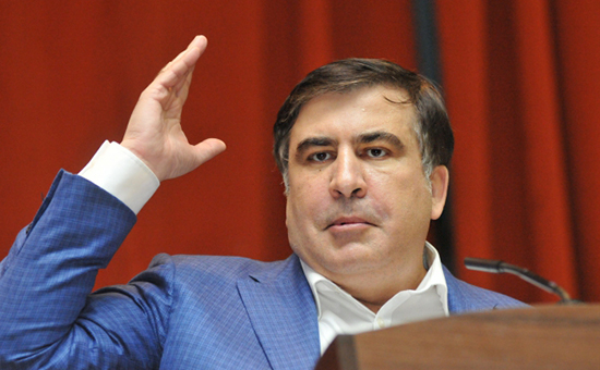 Экс-губернатор Одесской области Михаил Саакашвили


