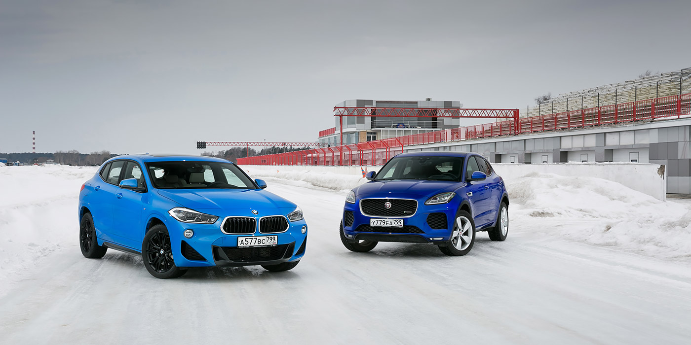 Все уровни спорта. BMW X2 против Jaguar E-Pace