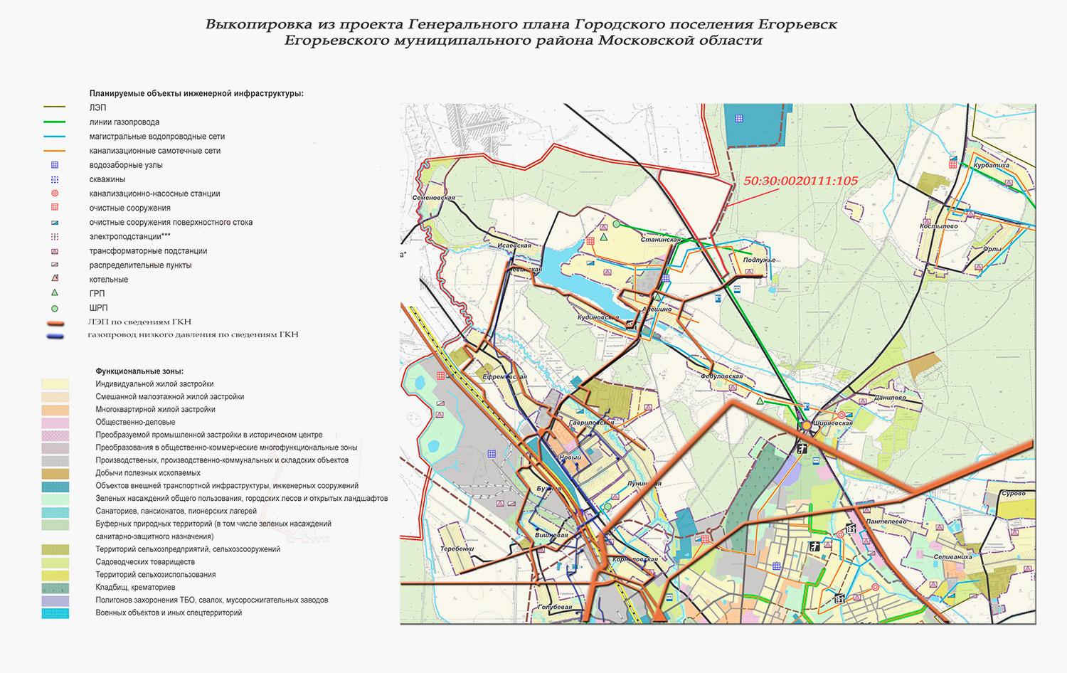 Градостроительный план снт