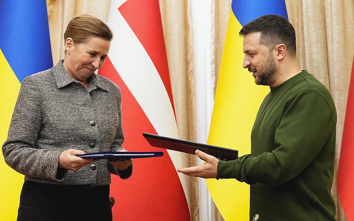 Украина и Дания подписали соглашение о гарантиях безопасности