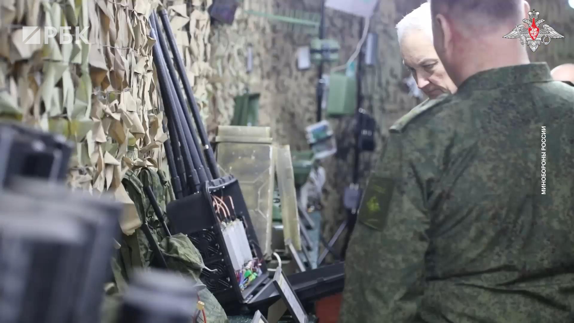 Белоусов проинспектировал группировку войск «Запад». Видео