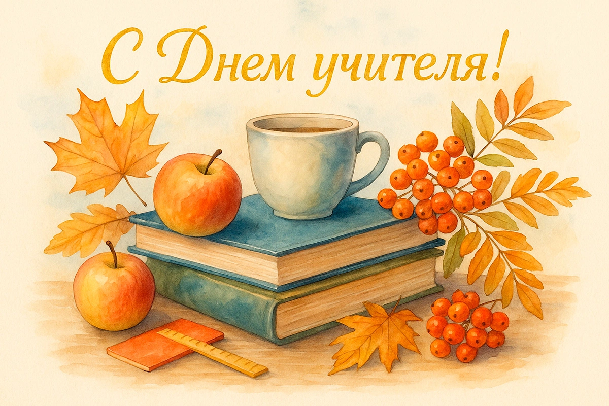 Открытки ко Дню учителя: 20 красивых и оригинальных вариантов
