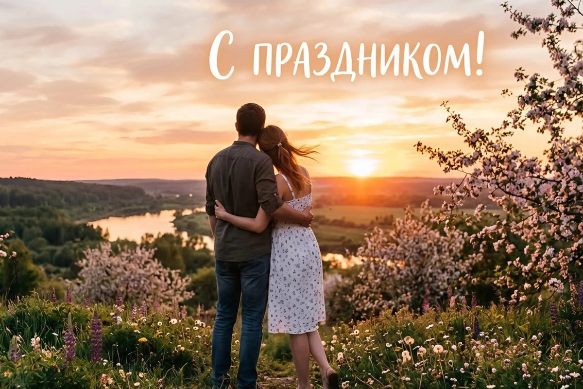 Открытки с 1 Мая: 20 вариантов для поздравления родных и знакомых