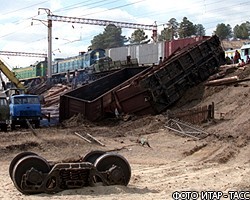 О крушении поезда, перевозящего природный газ, сообщили из Пермского края 