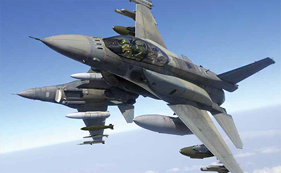 Истребитель F-16 корпорации Lockheed Martin


