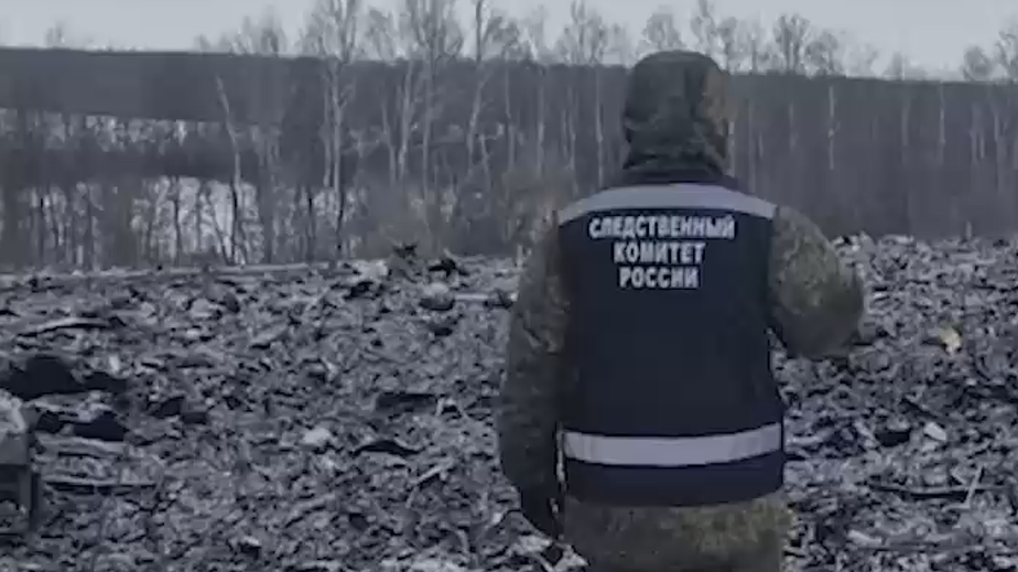 СК квалифицировал крушение Ил-76 в Белгородской области как теракт