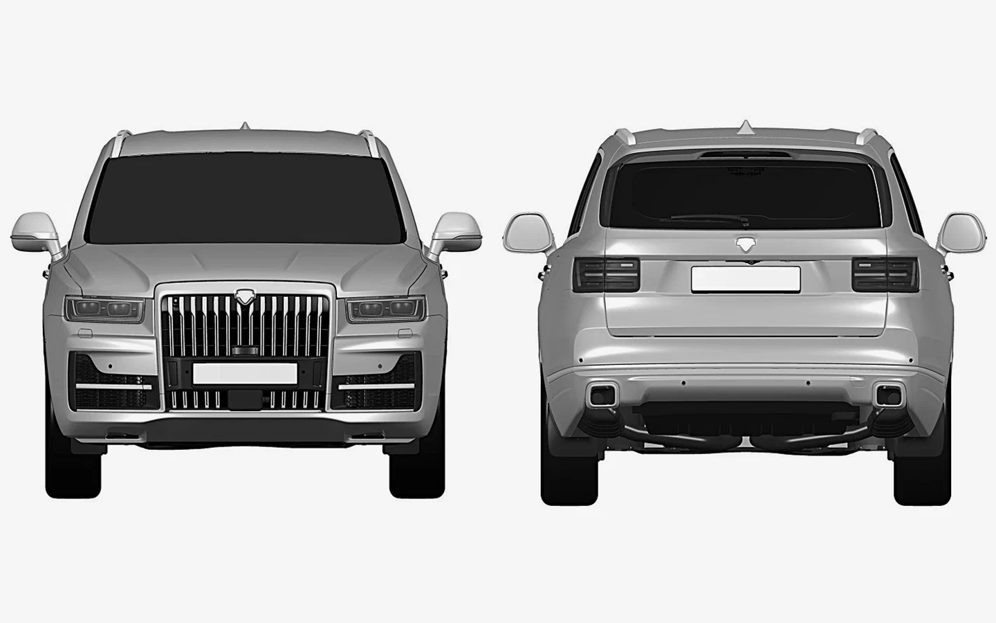 Задняя часть автомобилей визуально практически не изменится