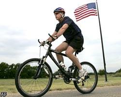 Пока эвакуировали Белый дом, Дж.Буш катался на велосипеде