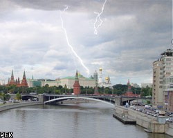 В Москве вечером пройдут "сухие" грозы