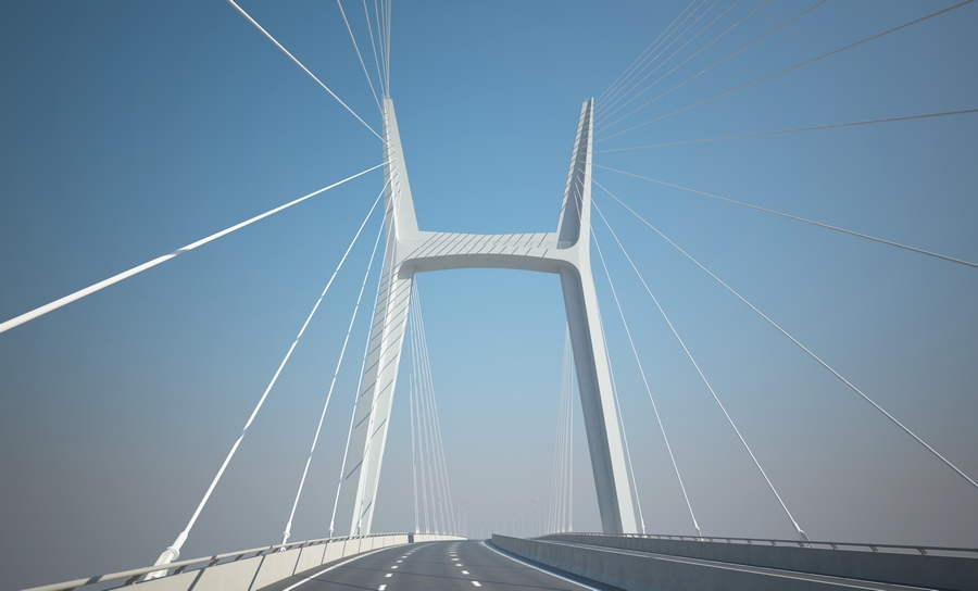 Проект&nbsp;четвёртого моста через Обь в Новосибирске, выполненный инженерной группой &laquo;Стройпроект&raquo; из Санкт-Петербурга.&nbsp;