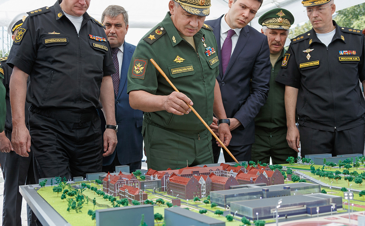 Рабочая поездка министра обороны РФ Сергея Шойгу в Калининградскую область