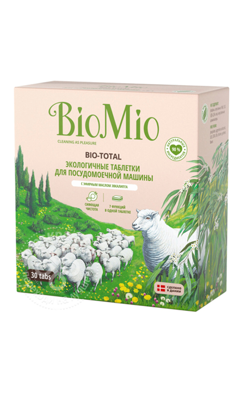 Таблетки для посудомоечной машины,&nbsp;Bio Mio