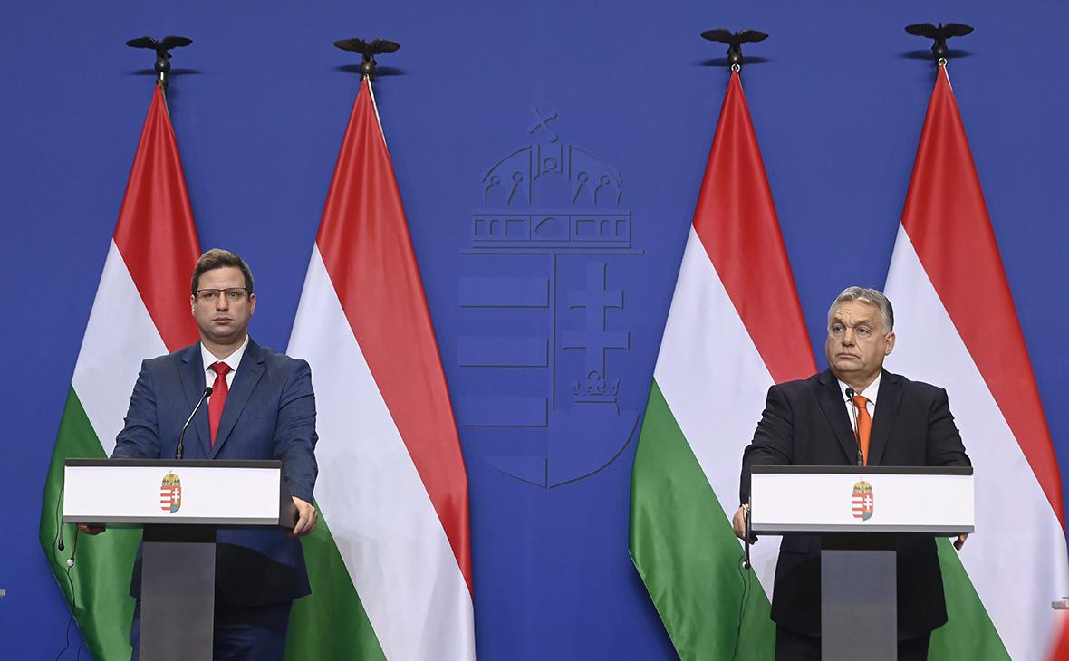 Гергей Гуйяш и Виктор Орбан