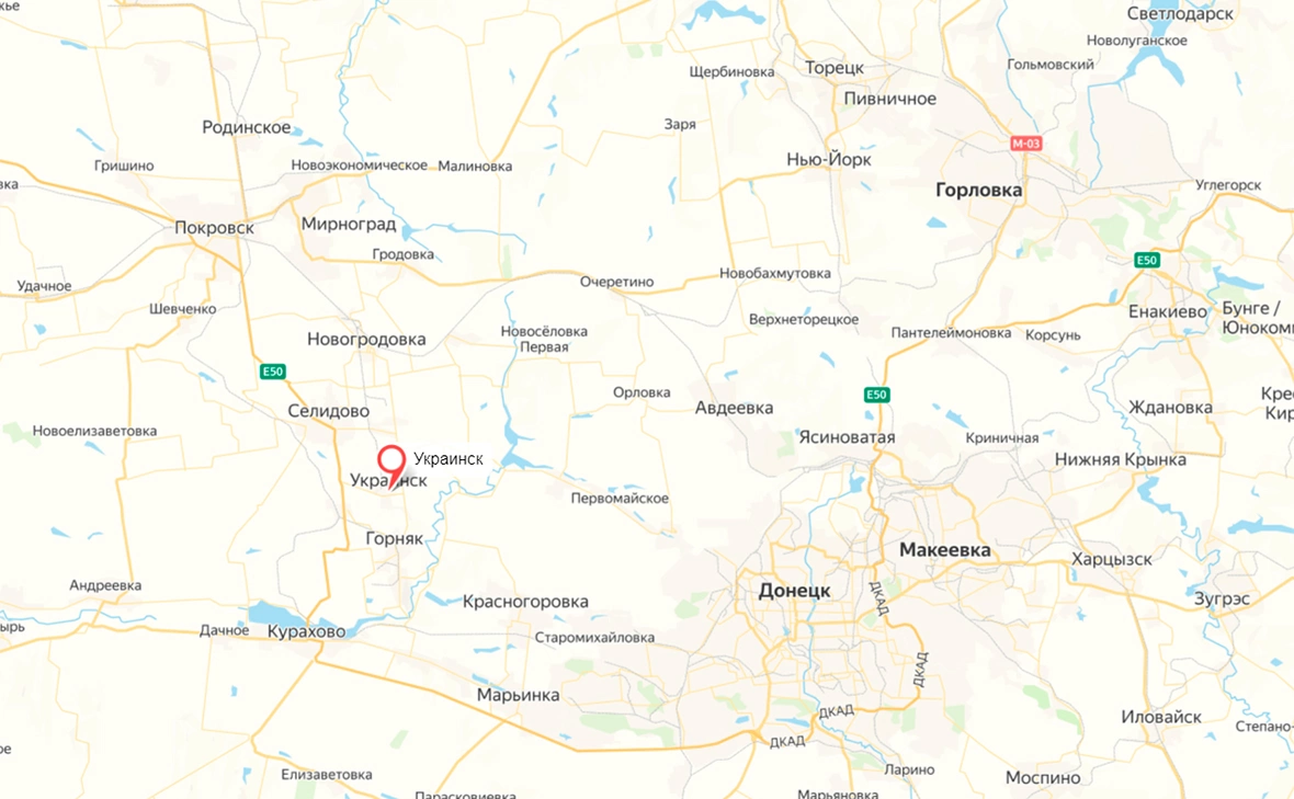 сервис «Яндекс.Карты»