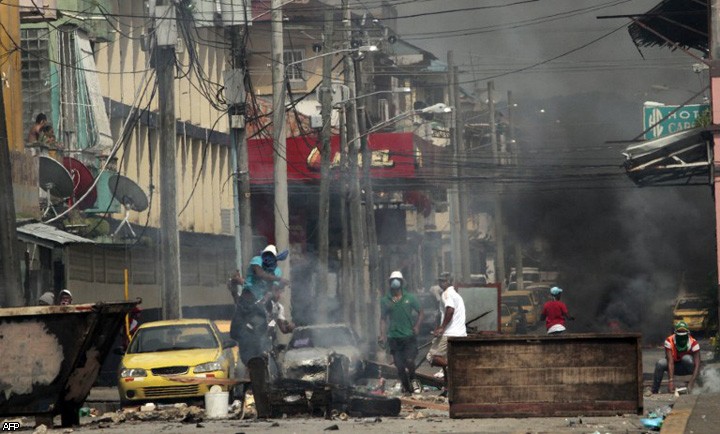 Массовые беспорядки в Панаме