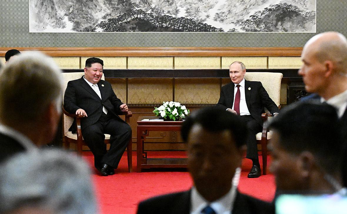 Ким Чен Ын и Владимир Путин