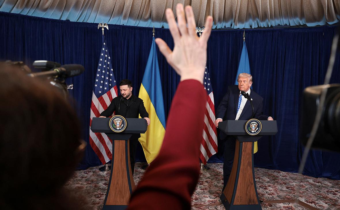 Владимир Зеленский и Дональд Трамп