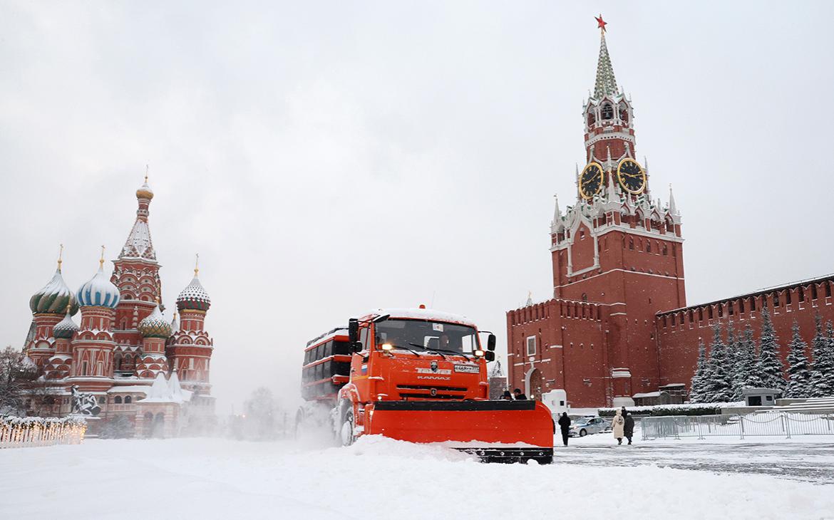 Москва декабрь 2022