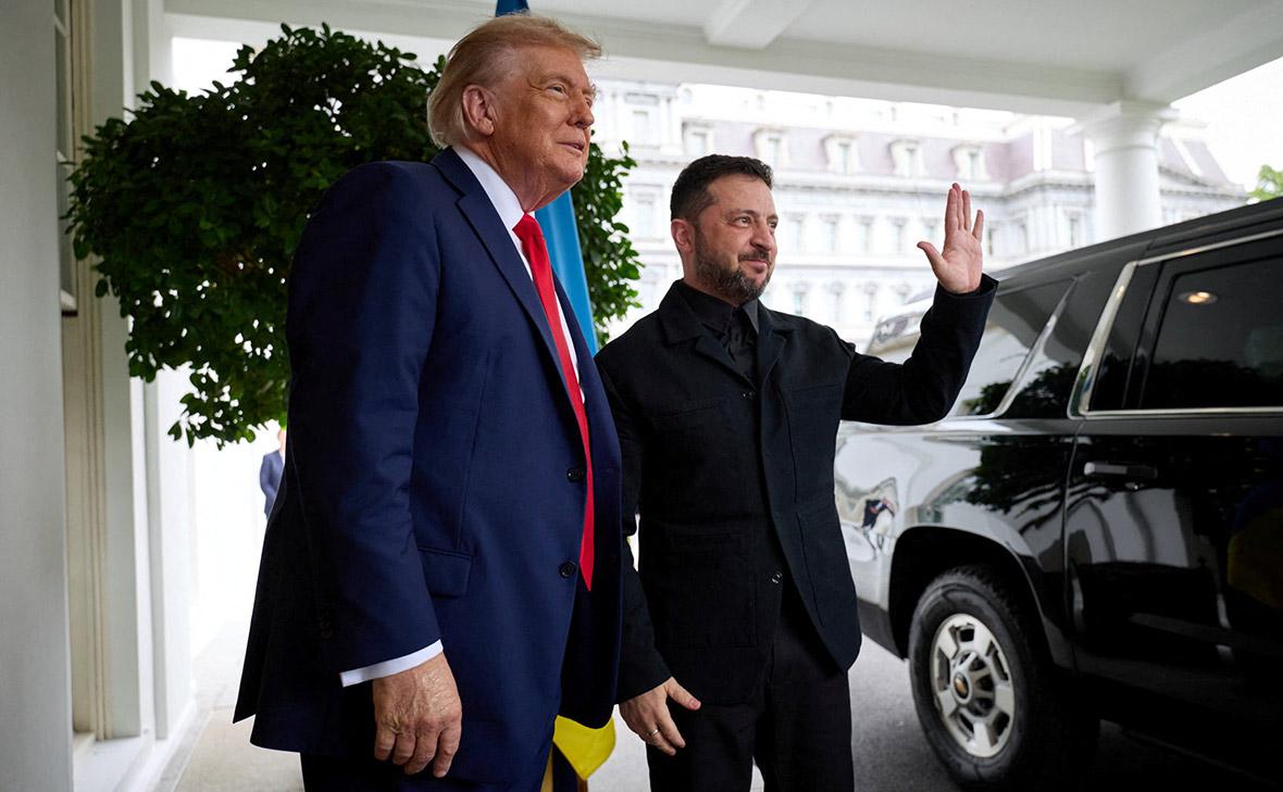 Дональд Трамп и Владимир Зеленский