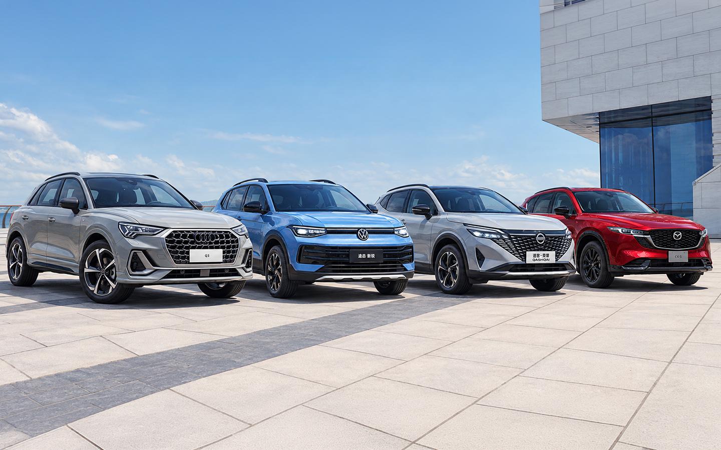 Эти кроссоверы Kia, VW и Audi не боятся утильсбора. Оснащение и цены