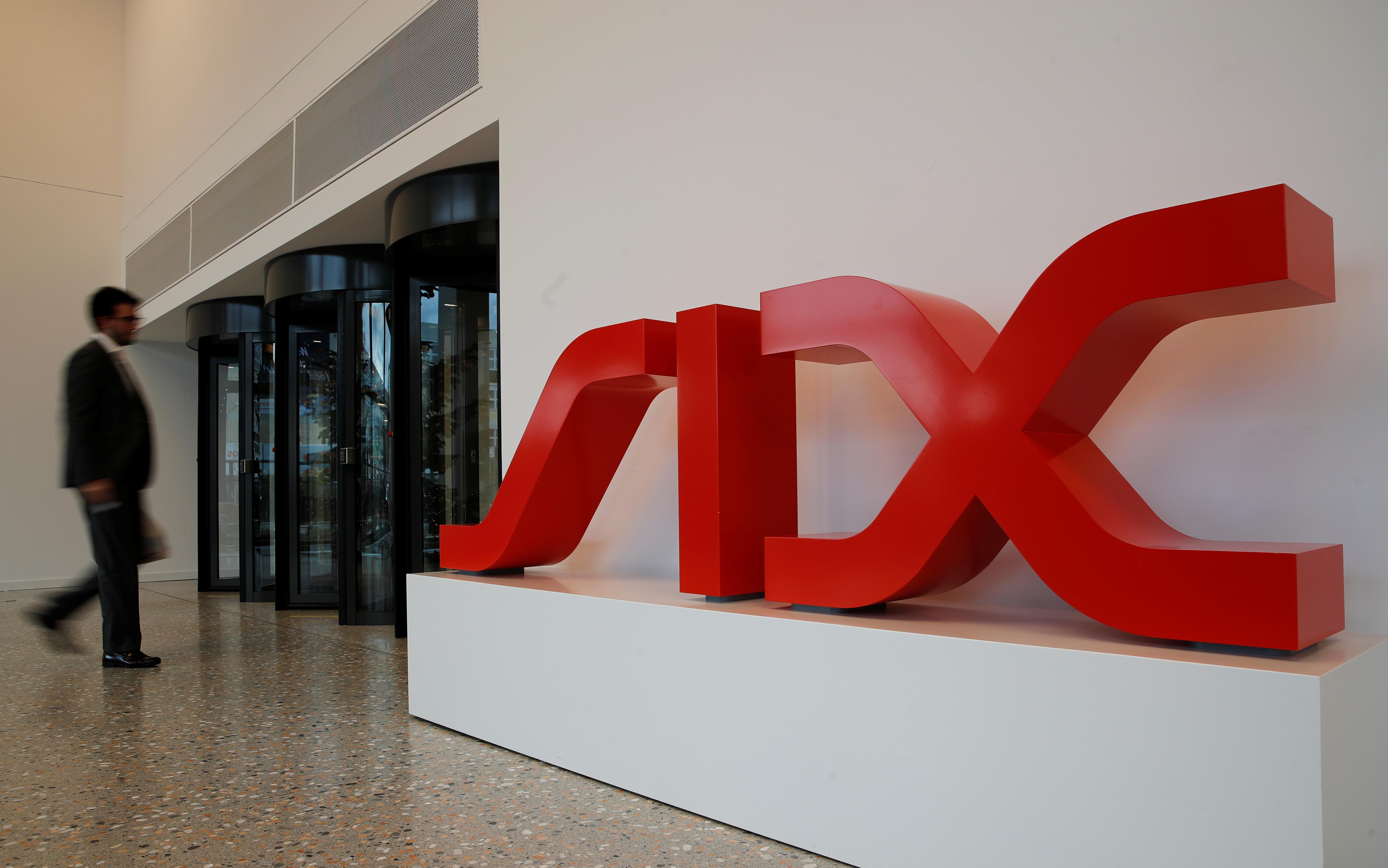 Здание SIX Group, оператора&nbsp;Swiss stock exchange, в Цюрихе, Швейцария