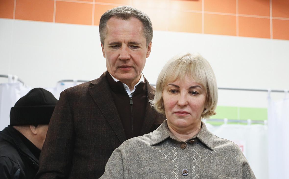 Вячеслав Гладков и его супруга Светлана