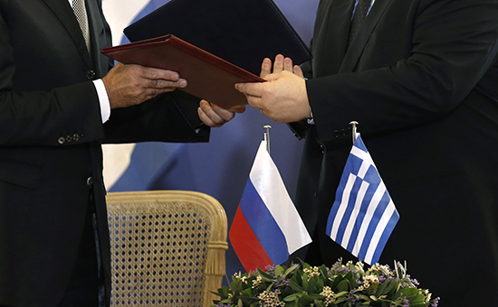 Встреча министров иностранных дел Греции и&nbsp;России. Архивное фото