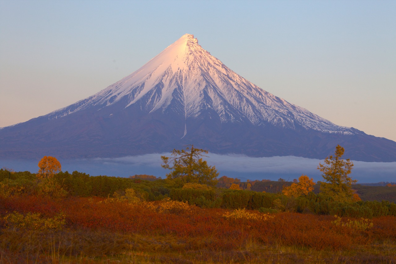 самая большая гора на камчатке