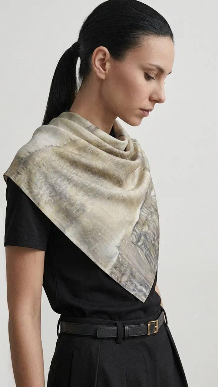 Платок&nbsp;&laquo;Мойка. Январь&raquo;, Rockabi