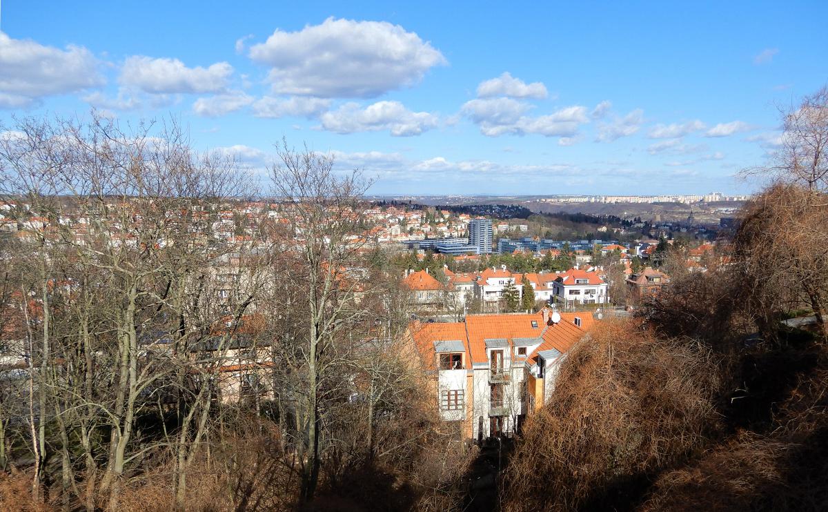 Вид на район Прага 6
