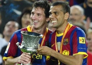 Хет-трик Месси помог "Барселоне" выиграть Суперкубок  Испании. ВИДЕО