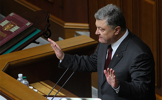 Президент Украины Петр Порошенко


