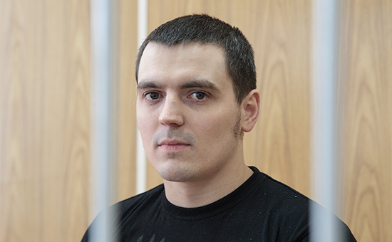 Журналист Александр Соколов в Хамовническом суде


